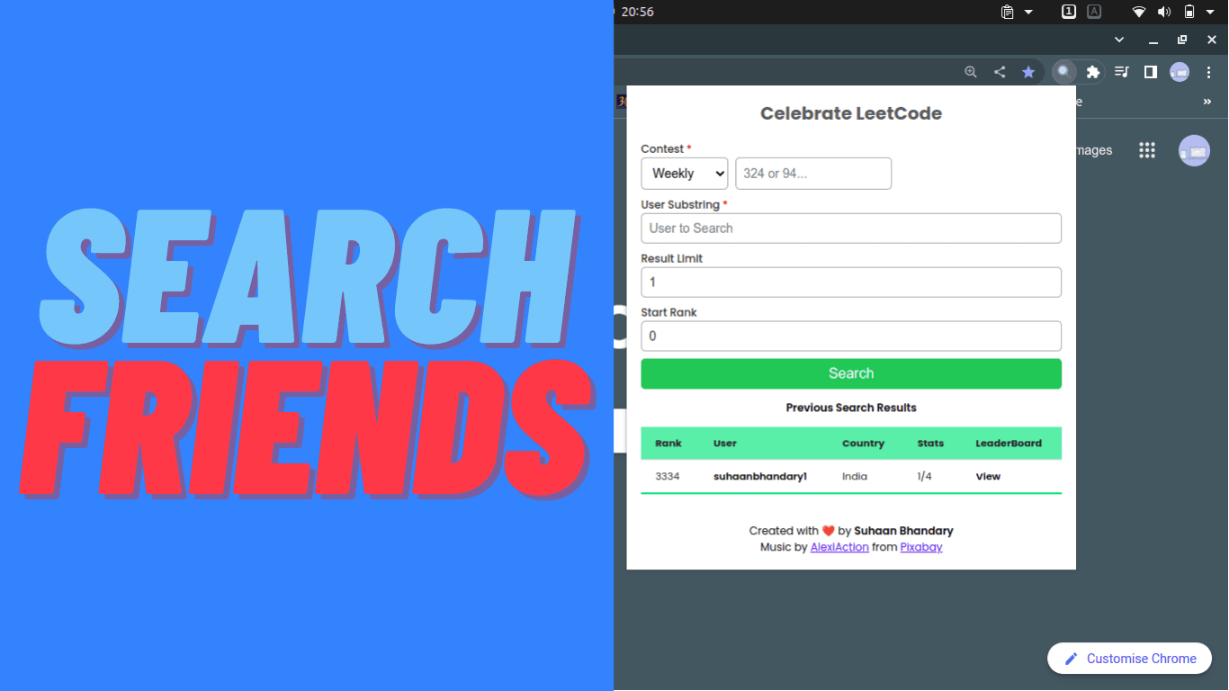 Celebrate LeetCode