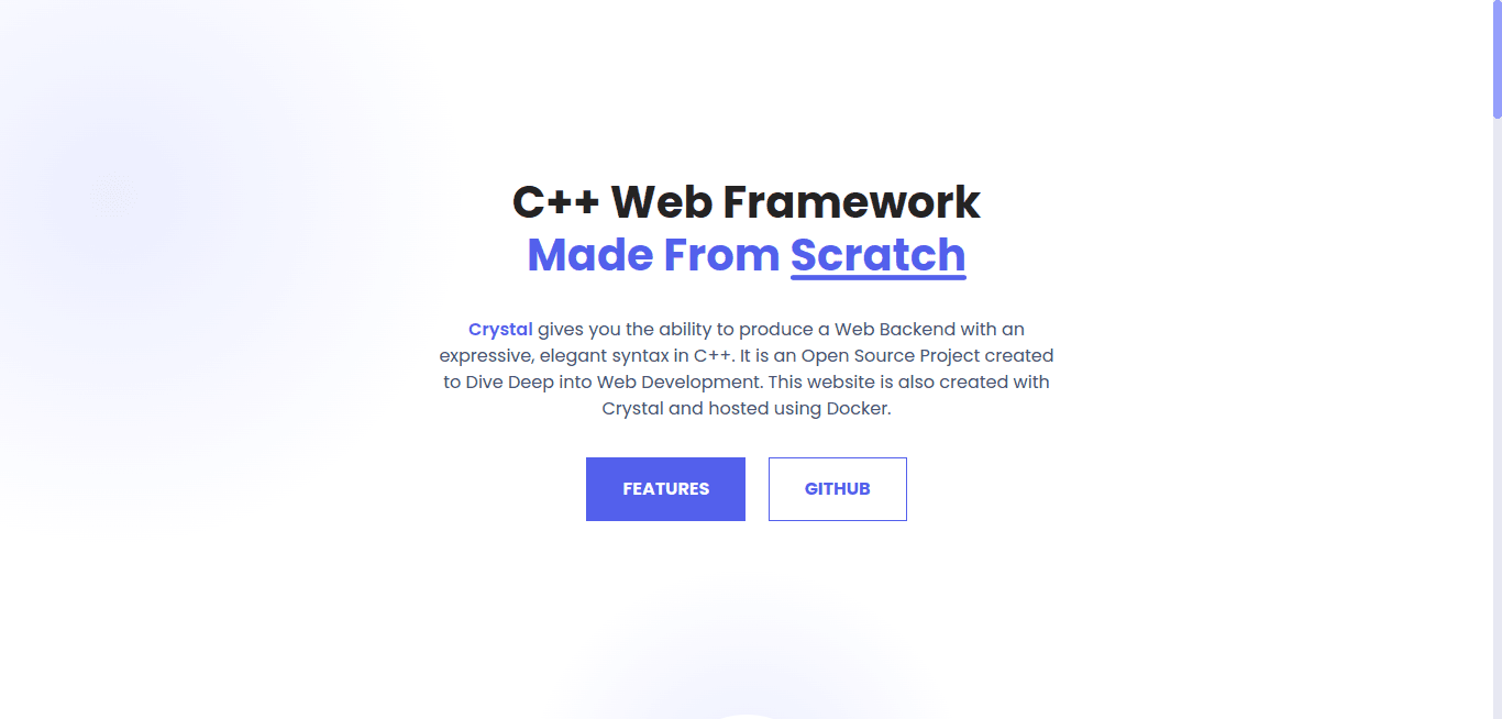 Crystal Web Framework